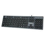 Клавіатура Meetion USB Standard Chocolate Ultrathin Keyboard K841 |Ukr/RU/EN|, фото 7