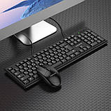 Набір office Combo BOROFONE Business keyboard and mouse set BG6 (Keyboard RU/ENG розкладка / Mouse), фото 2