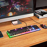 Набір Combo HOCO Luminous gaming keyboard and mouse set GM18, фото 3