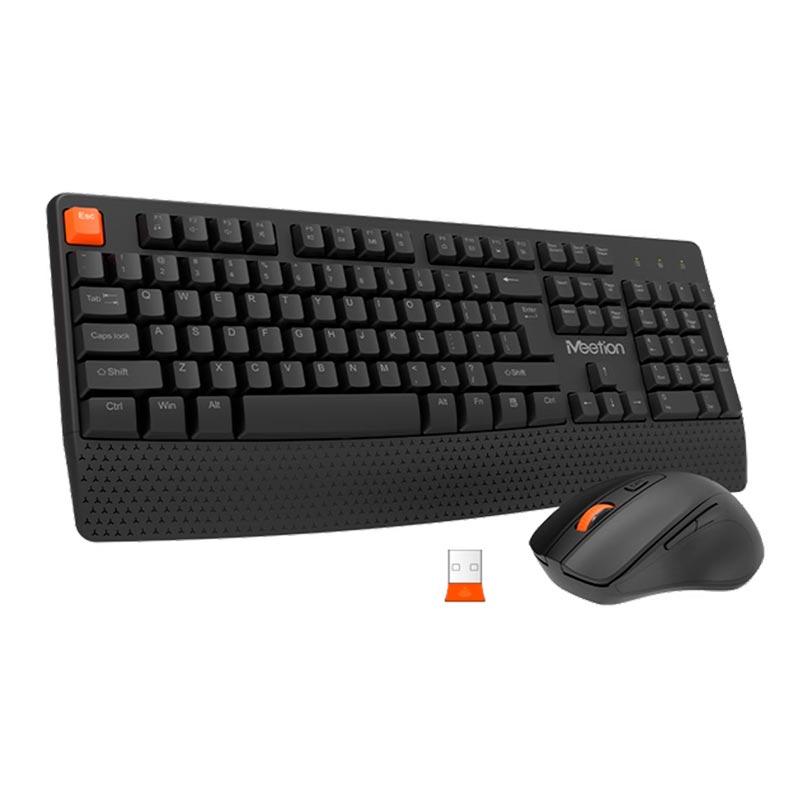 Набір Combo MeeTion 2in1 Keyboard / Mouse Wireless 2.4 G MT-C4130 |UA/RU/EN раскладки|, фото 1