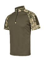 Мужской армейский летний убакс хаки пиксель с короткими рукавами