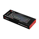 Клавіатура xtrike Me wireless Tri Mode mechanical keyboard GK - 994W BK |2.4G/BT5.0/USB, RGB|, фото 7