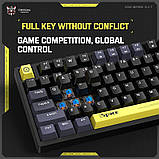Клавіатура Onikuma USB With RGB Wired Mechanical Keyboard 82 Keys G52 |ENG Layouts|, фото 6