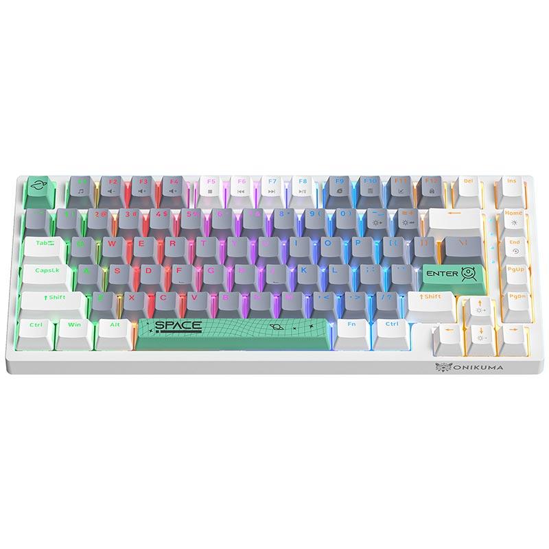 Клавіатура Onikuma USB With RGB Wired Mechanical Keyboard 82 Keys G52 |ENG Layouts|, фото 1