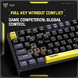 Клавіатура Onikuma USB With RGB Wired Mechanical Keyboard 82 Keys G52 |ENG Layouts|, фото 6