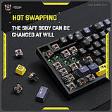 Клавіатура Onikuma USB With RGB Wired Mechanical Keyboard 82 Keys G52 |ENG Layouts|, фото 9