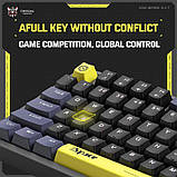 Клавіатура Onikuma USB With RGB Wired Mechanical Keyboard 82 Keys G52 |ENG Layouts|, фото 10