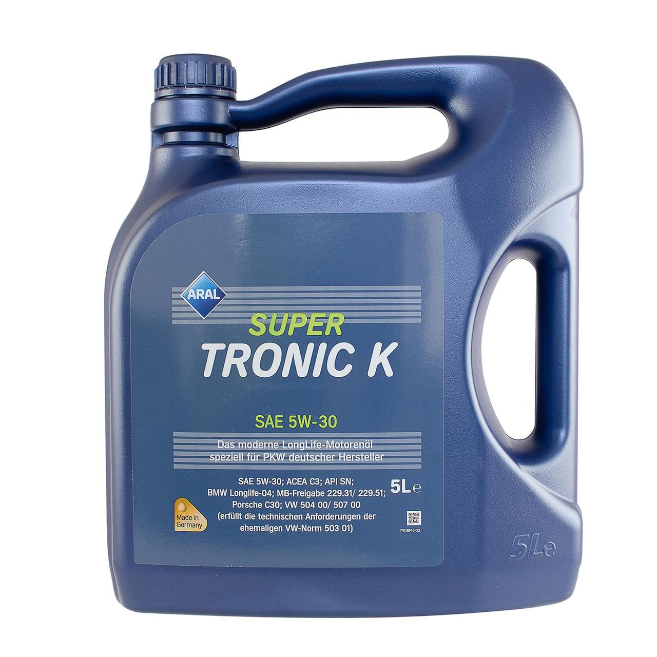 Моторна олива Aral SuperTronic K 5W-30 5L, фото 1