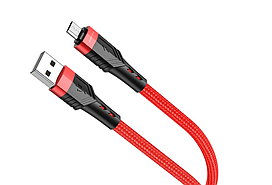 Кабель Borofone BU35 USB to MicroUSB 1.2m black