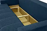 Диван прямий Флоренція (стандарт) рогожка джинс, фото 5