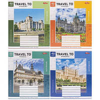 Від 16 шт. Зошит кольоровий 48 аркушів, клітинка 3734 N  купити дешево оптом в інтернет-магазині