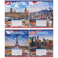 Від 16 шт. Зошит кольоровий 48 аркушів, клітинка 3738 N  купити дешево оптом в інтернет-магазині