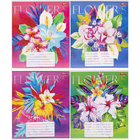 Від 16 шт. Зошит кольоровий 48 аркушів, клітинка 3787 D  купити дешево оптом в інтернет-магазині