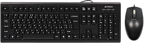 Комплект (клавіатура, миша) A4Tech KR-8572S Black