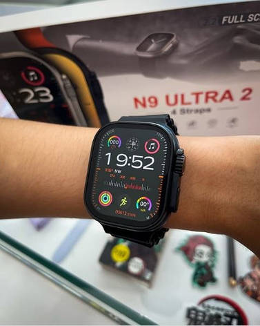 Smart Watch N9 Ultra 2 + 4 ремінця 49мм, смарт годинник, фото 1