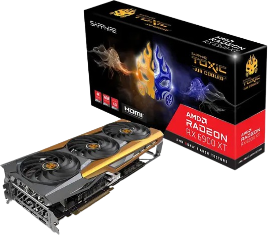 Відеокарта AMD Radeon RX 6900 XT 16GB Sapphire Toxic Air Cooled (11308-97-90G) Refurbished