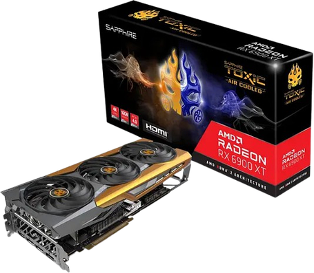 Відеокарта AMD Radeon RX 6900 XT 16GB Sapphire Toxic Air Cooled (11308-97-90G) Refurbished, фото 1