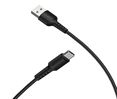 Кабель Borofone BX16 USB to Type-C 1m black