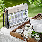 Світлодіодна лампа від комах Adler AD 7940 — площа до 150 м², лоток, що знімається, ланцюжок для підвішування., фото 10