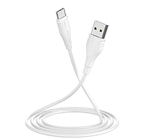 Кабель Borofone BX18 USB to Type-C 1m white
