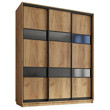 Шафа купе тридверна Новатор Лофт 04-2186 ДОМ