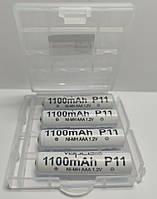 Акумулятори Vapcell NiMh P11 AAA 1100 mAh 1.2V 4 шт. у пластиковому кейсі