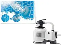 Intex 26676 7900 л/година 7 г хлору Пісочний фільтр-насос хлоргенератор, фото 3