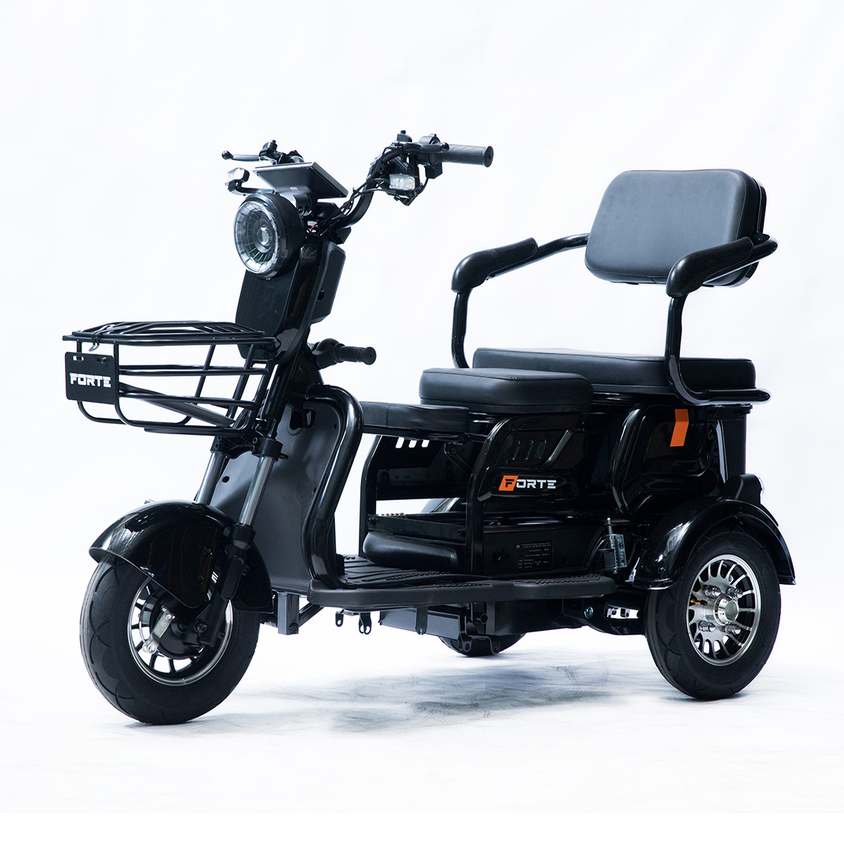 Електроскутер FORTE Family-P600 Чорний