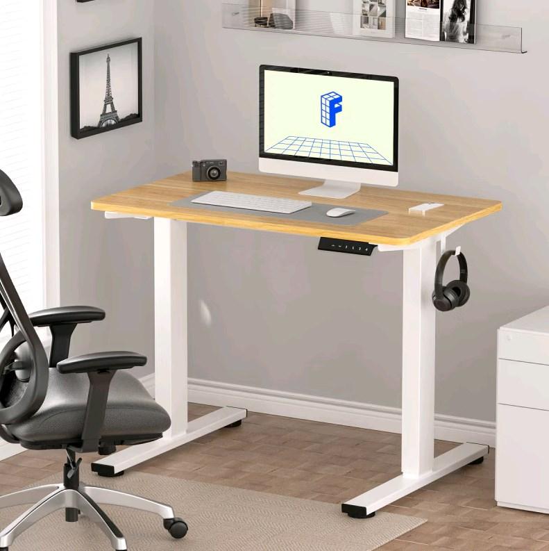 Стіл з регулюванням висоти FlexiSpot E2W-PRO White