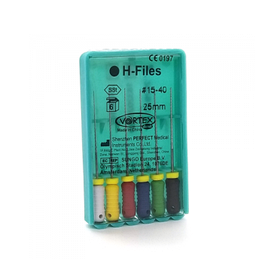 Н-файли (H-Files), довжина 25 мм, 6 шт./упак.