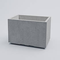 Вазон бетонний Лісабон M 40x60x40 см, вуличний садовий, фото 4