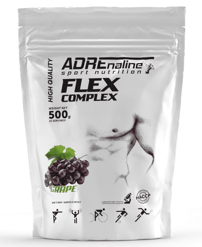 Для здоров’я суглобів і зв’язок Adrenaline Sport Nutrition Flex Complex 500 грам Смак: Виноград
