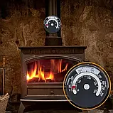 Термометр PT1 для печі, каміна, димоходів, магнітний, до 500 °C, фото 8