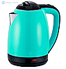 Електричний чайник Rainberg RB-901 2 л. Червоний, Зелений, Блакитний, Білий, фото 3