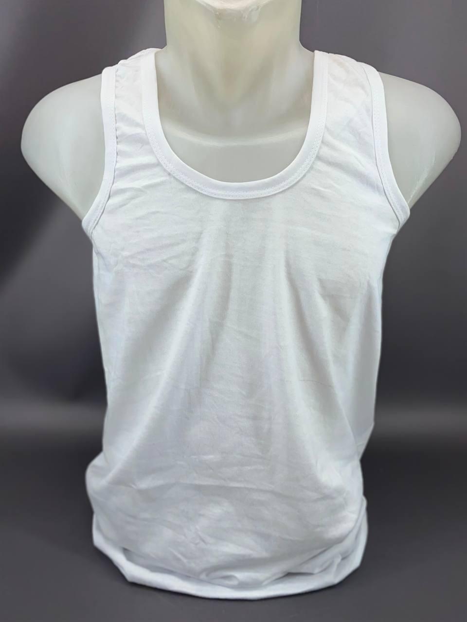 Майка чоловіча класична Білий 2XL 52р.