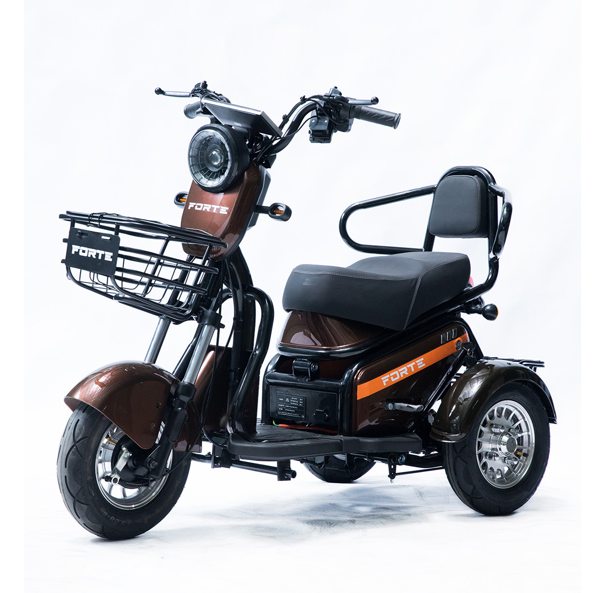 Електроскутер FORTE S1-P600 Коричневий
