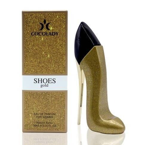 Cocolady Shoes Gold edp 30 мл (аналог Carolina Herrera Good Girl Gold)