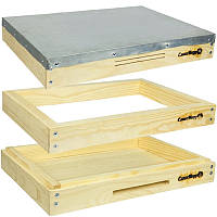 Комплект дно, підкришник, криша для 12–ти рамкового Українського вулика