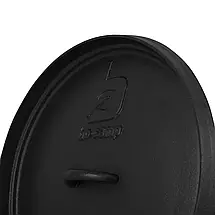 Казан Bo-Camp Dutch Oven Cast Iron 31 cm/5 L | Чавунний підвісний казанок з кришкою для приготування їжі на вогні, фото 3