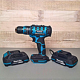 Компактний акумуляторний шуруповерт Makita DTW486 Потужний ударний шуруповерт Ергономічний шурупокрут 36V 6AH, фото 7