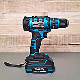 Компактний акумуляторний шуруповерт Makita DTW486 Потужний ударний шуруповерт Ергономічний шурупокрут 36V 6AH, фото 5