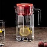 Глек із кришкою Jug Kosem 1,5л Pasabache скляний 43414, фото 5