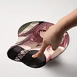 Килимок для миші з 3D дизайном аніме дівчини, фото 3