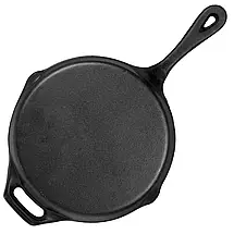 Туристична сковорода Bo-Camp Frying pan Dutch Oven 24 cm | Класична чавунна сковорідка для приготування їжі на вогні і вдома, фото 2
