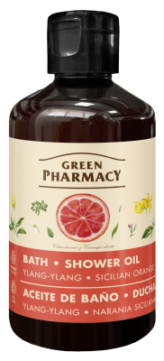 Олія для ванни та душу Green Pharmacy іланг-іланг і сицилійський апельсин 250 мл