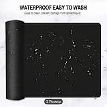 Великий килимок для миші з дизайном дівчини аніме з рожевим волоссям, розмір 60/30, фото 2