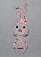 Заєць в'язана іграшка