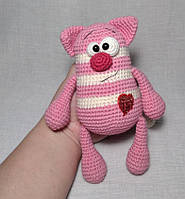 Кіт в'язана іграшка