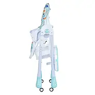 Стільчик для годування Bambi M 3233 — 7 рівнів висоти, 3 нахили спинки, 5‑точкові ремені, знімний піднос, фото 2