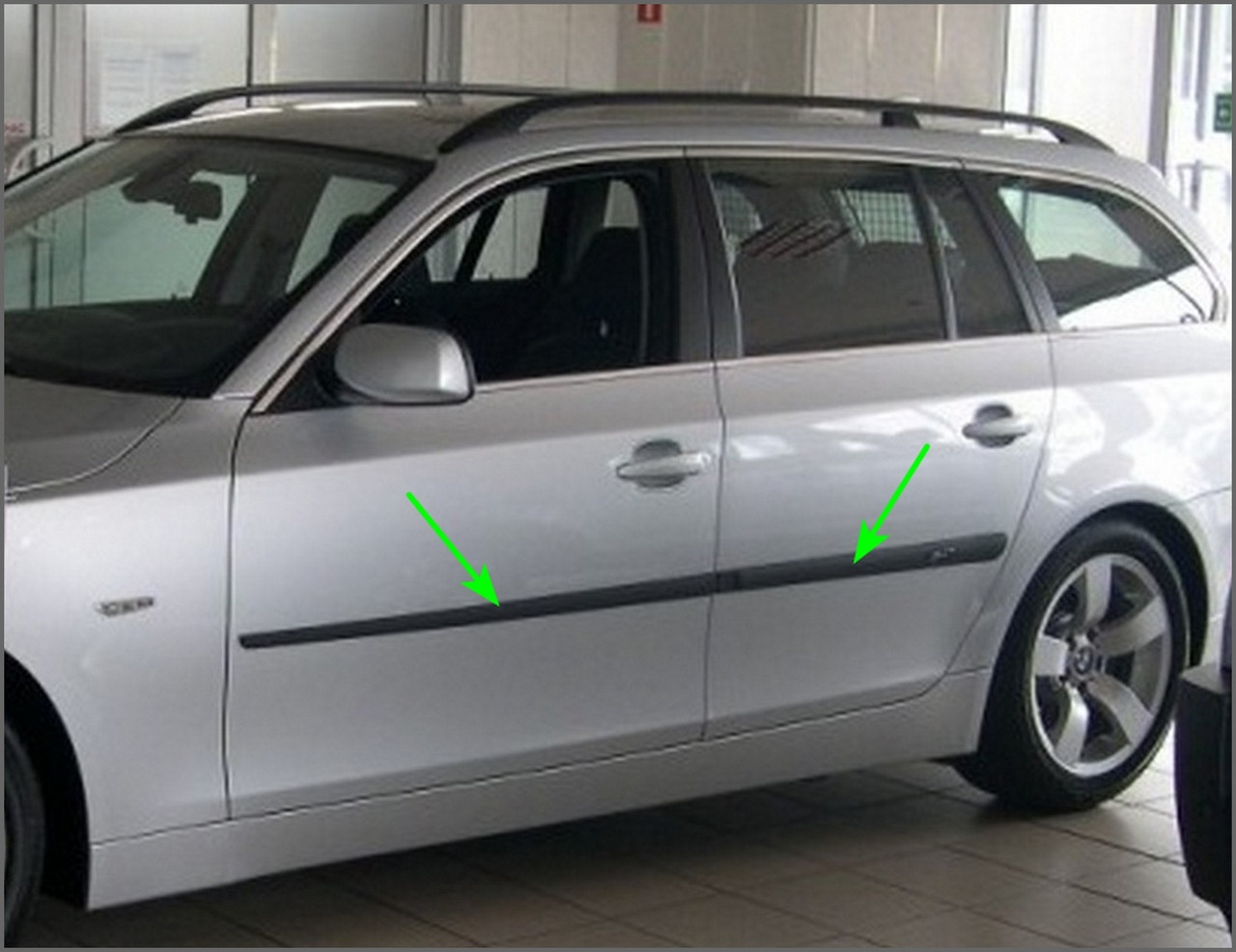 Молдинги на двері для BMW 5-series E60 / E61 2003-2010, фото 1